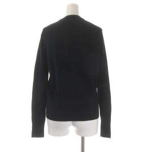 POLO RALPH LAUREN カーディガン ニット 前開き クルーネック コットン XS 黒 ブラック
