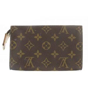 LOUIS VUITTON モノグラム バケット用付属ポーチ 小物入れ 茶色 ブラウン