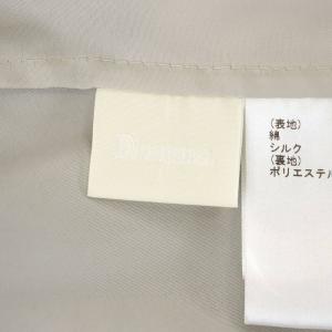 Diagram GRACE CONTINENTAL 配色切替フレアワンピース ロング マキシ丈 ノースリーブ シルク混 ベルト付き 36 ブラウン 黒 ブラック