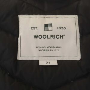 WOOLRICH WWCPS2807 BOW BRIDGE COAT ダウンコート ファー フード XS ブラック
