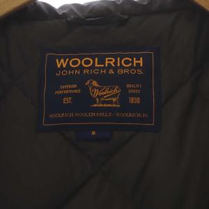 WOOLRICH ダウンライナー付きコート アウター ロング フード ジップアップ S ブラック