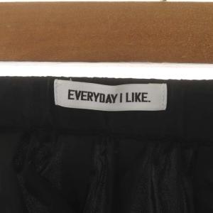 EVERYDAY I LIKE 22AW Dramatic Gather フレアスカート ロング ミモレ 黒 ブラック