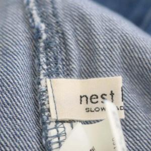 nest Robe 22SS デニムデッキスカート サロペット F 青 ブルー