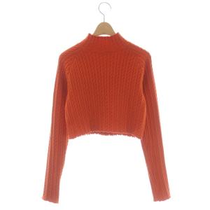 Ameri VINTAGE 22AW 2WAY MINI CABLE KNIT CARDIGAN ニットカーディガン ケーブル編み クロップド丈 長袖