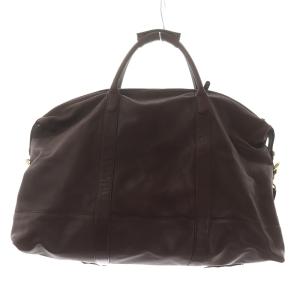 COACH ボストンバッグ ショルダーバッグ 2WAY レザー バッグタグ 茶 ブラウン 0503