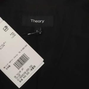 Theory Tailor DB Tailor JKT テーラードジャケット ダブル センターベント 0 黒 ブラック