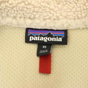 Patagonia クラシック・レトロX・ベスト ボア ジップアップ アウター XS ライトベージュ 23083