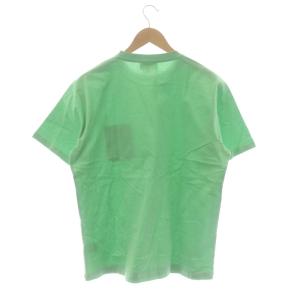 LACOSTE POCKET TEE EXCLUSIVE EDITION Tシャツ カットソー 半袖 L 黄緑 イエローグリーン
