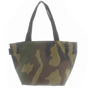 Hervé Chapelier トートバッグ ハンドバッグ カモフラージュ ナイロン 舟型 ショルダーL 迷彩柄 緑 グリーン 925W