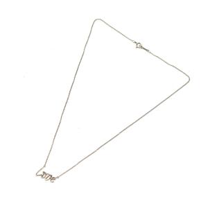 TIFFANY&Co. パロマ ピカソ グラフィティ LOVE ペンダント ネックレス シルバー925 ロゴ