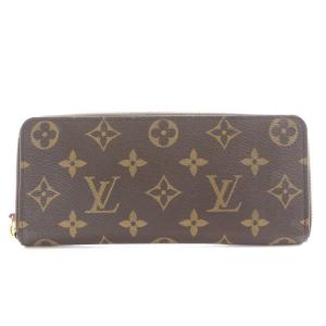 M61298 ポルトフォイユ クレマンス モノグラム 長財布 ラウンドファスナー ブラウン