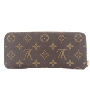 LOUIS VUITTON M61298 ポルトフォイユ クレマンス モノグラム 長財布 ラウンドファスナー ブラウン