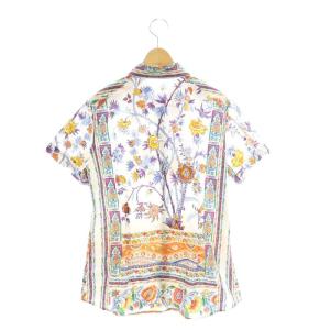 ETRO フラワープリント ショートスリーブシャツ 総柄 46 マルチカラー
