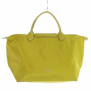 Longchamp クラブ ルプリアージュ M トートバッグ ハンドバッグ 緑 グリーン