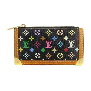 LOUIS VUITTON ポシェット クレ モノグラムマルチカラー ノワール コインケース M92654