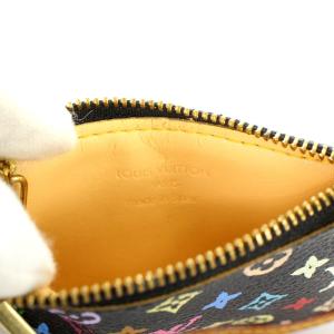LOUIS VUITTON ポシェット クレ モノグラムマルチカラー ノワール コインケース M92654