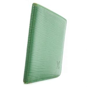 LOUIS VUITTON エピ ポルトビエ カルト クレディモネ 財布 二つ折り 緑 グリーン M63544