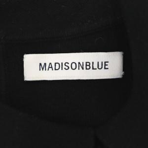 MADISONBLUE ポロネック ニット セーター 長袖 01 黒 ブラック