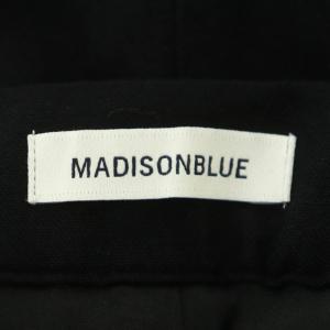 MADISONBLUE ELASTIC SKI PANTS パンツ テーパード ウール混 00 黒 ブラック