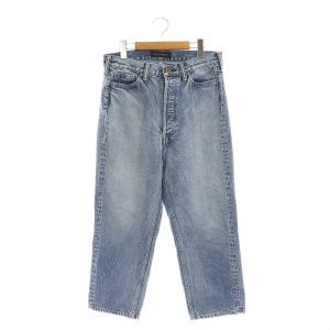 22SS SAROUEL PT DENIM パンツ ボタンフライ 01 ライトブルー