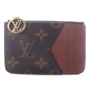 M81880 モノグラム カードケース ポルト カルト ロミー コインケース 小銭入れ ブラウン