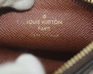 LOUIS VUITTON M81880 モノグラム カードケース ポルト カルト ロミー コインケース 小銭入れ ブラウン