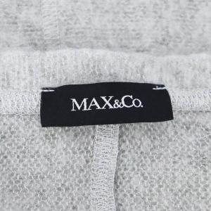 MAX&CO. ニット セーター プルオーバー モヘヤ混 ウール混 長袖 L グレー