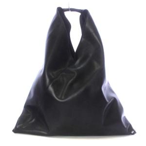 Martin Margiela MM6 トライアングルトート ジャパニーズ ブラック S54WD0039 P4313 T8013