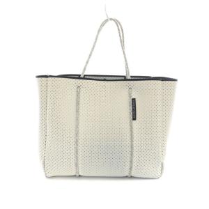 STATE OF ESCAPE プティエスケープ ハンドバッグ トートバッグ ポーチ付 ホワイト FS00010030