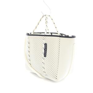 STATE OF ESCAPE Flying Solo トートバッグ ショルダーバッグ ポーチ付 ホワイト