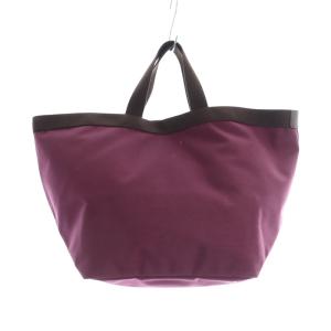 Hervé Chapelier 725C 舟形 トートバッグ ハンドバッグ L ナイロン 赤 レッド