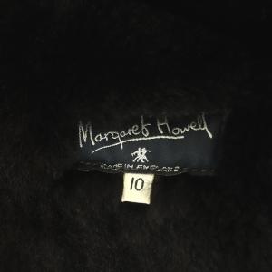 MARGARET HOWELL REAL LAMBSKIN 英国製 リアルムートンジャケット アウター 10 ブラウン