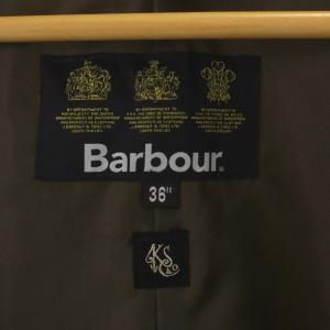 KAPTAIN SUNSHINE ×BARBOUR 21AW  3/4 COAT オイルドコート ステンカラー 36 ダークグリーン