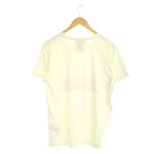 REMI RELIEF CALIFORNIA プリントTシャツ カットソー 半袖 コットン L オフホワイト ピンク