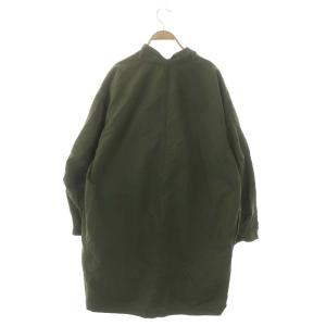Deuxieme Classe 22SS military coat ミリタリーコート ロング ジップアップ カーキ