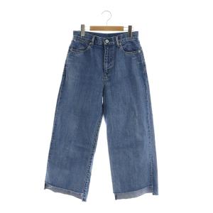 22SS 【5 1/2】WIDE CROPPED DENIM PANTS デニムパンツ ジーンズ ワイド カットオフ 28