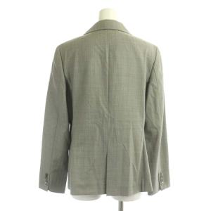 Brooks Brothers スーツ セットアップ ジャケット パンツ ダブルボタン スラックス ウール 11AR 67-93 L グレー