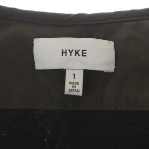 HYKE FAUX SHEARLING COAT 1 カーキ