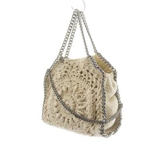 STELLA McCARTNEY Falabella Mini Tote Flower Croche ハンドバッグ 2WAY 花柄