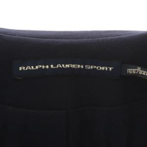 RALPH LAUREN スポーツ 紺ブレ 金ボタン ジャケット テーラード コットン 2 紺 ネイビー