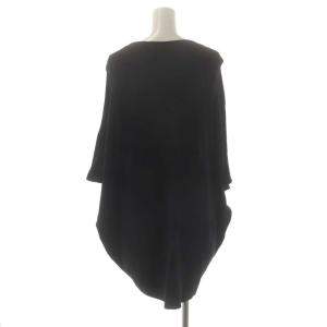 L'Appartement Hello Bonjour 22SS Short sleeve Knit Pullover ニット カットソー 半袖 黒 ブラック