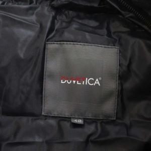 DUVETICA ダウンベスト アウター フード付き ダブルファスナー ウール 42 L グレー