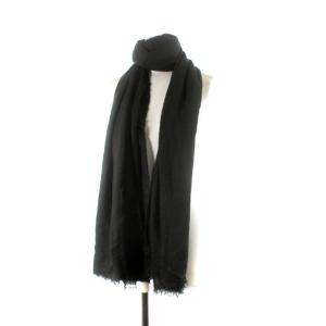 Faliero Sarti ストール カシミヤ混 ダークグレー