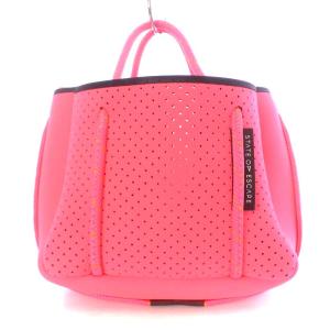 STATE OF ESCAPE マイクロエスケープ トートバッグ ショルダーバッグ 2way ネオプレン ピンク