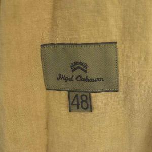 Nigel Cabourn 21SS モーターサイクルコート スプリングコート リネン ベージュ