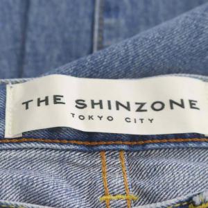 Shinzone GENERAL JEANS デニムパンツ テーパード ボタンフライ 32 ライトブルー 18SMSPA65