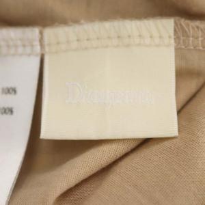 Diagram GRACE CONTINENTAL リーフスカーフトップス カットソー 半袖 36 ベージュ マルチカラー