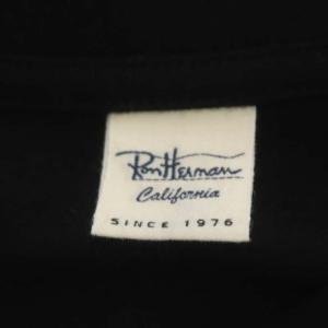 Ron Herman ウールロングトップス カットソー 長袖 チュニック XS 黒 ブラック