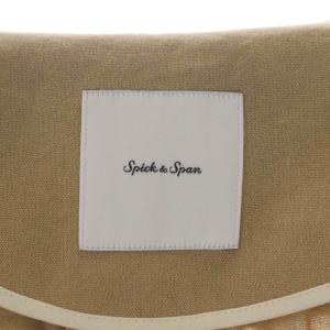 Spick&Span ガウンコート ロング チェスター 薄手 38 ベージュ