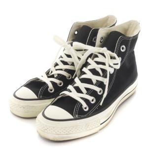 CONVERSE オールスター チャックテイラー ハイカットスニーカー キャンバス 5 24.0cm 黒 ブラック